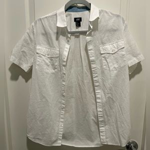 H&M Short Sleeve Button Up